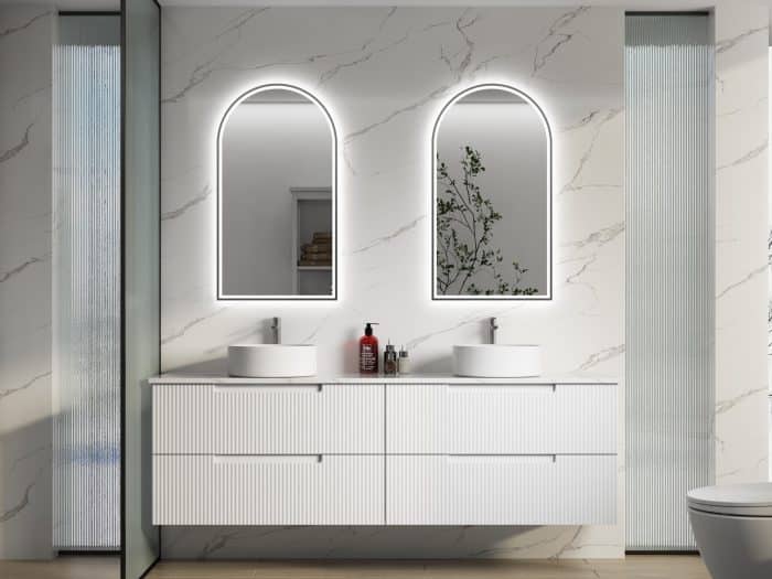 Verona Wall Hung Mark 2, Including Flat Stone Top