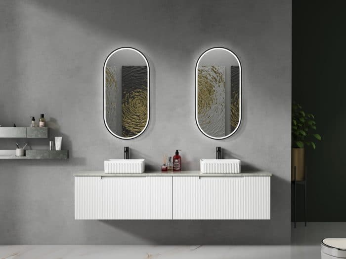 Perla Wall Hung Mark 2, Including Flat Stone Top