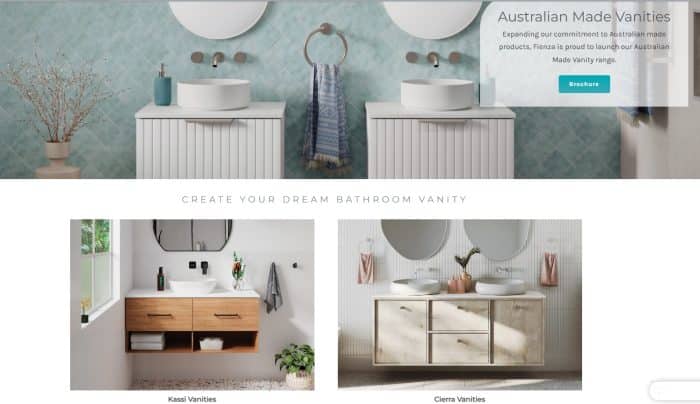 Australian Made Vanity Collection