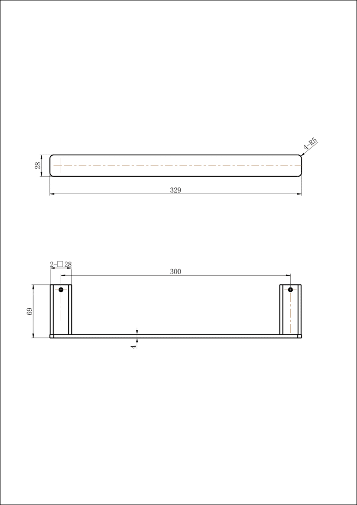 Nova Guest Towel Holder, 7 x Colour Options - Image 2