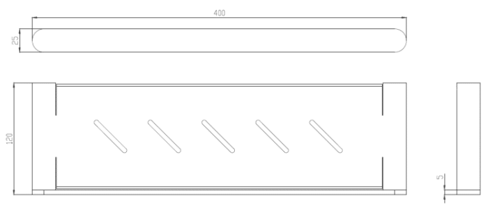 Sky Bathroom Shelf, 5 x Colour Options - Image 2