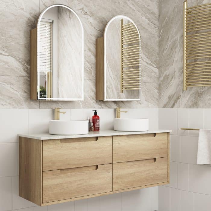 Moreno Wall Hung, Including Flat Stone Top - Image 4
