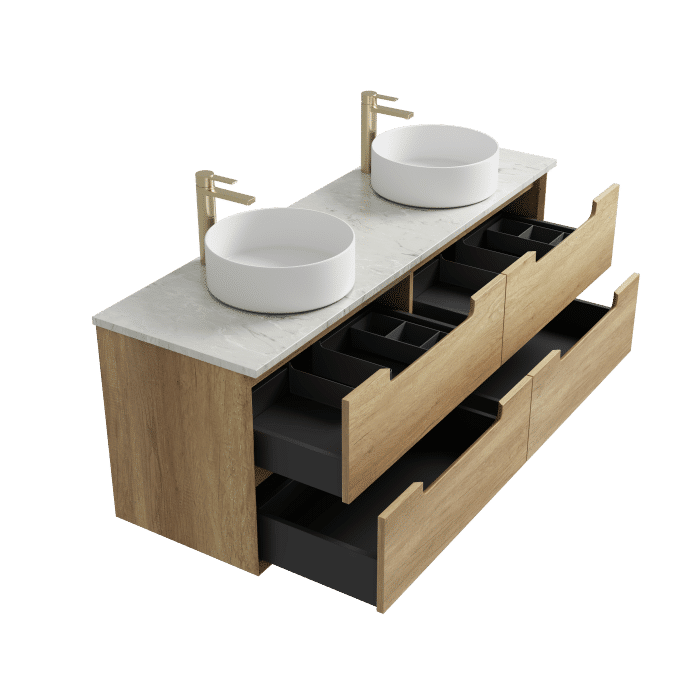 Moreno Wall Hung, Including Ceramic Top. - Image 8