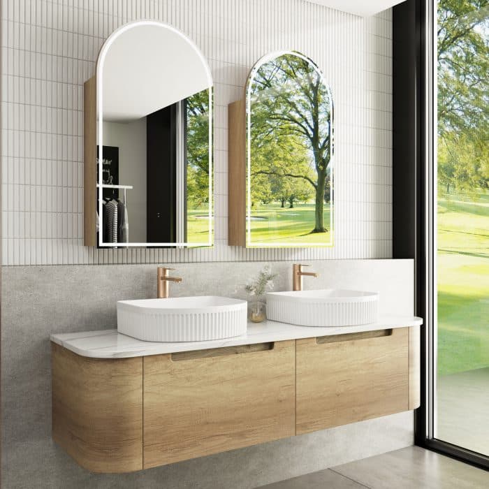 Carita Wall Hung, Including Flat Solid Surface Top - Image 8