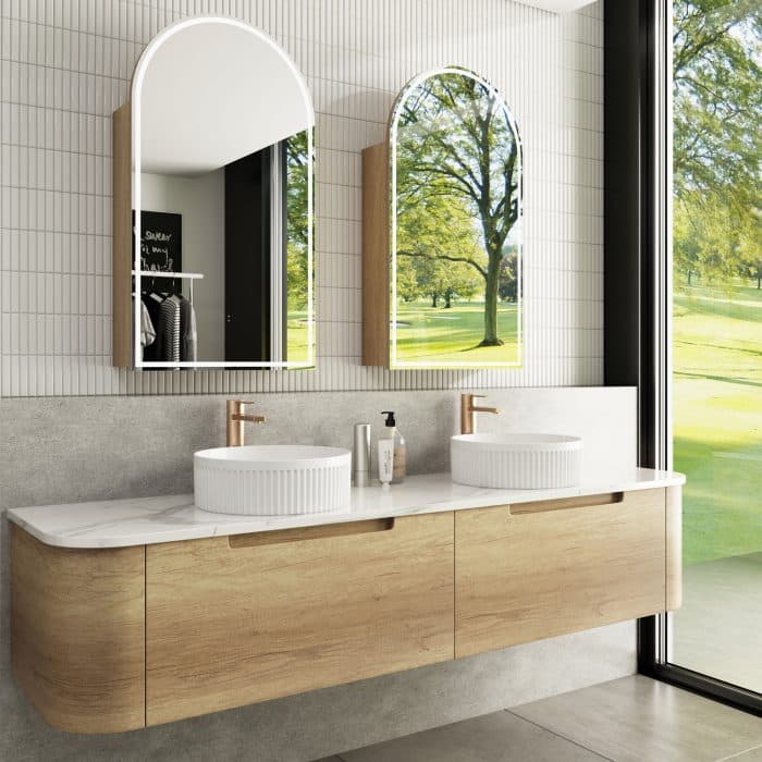 Carita Wall Hung, Including Flat Solid Surface Top - Image 10