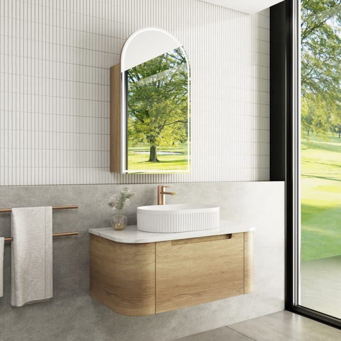 Carita Wall Hung, Including Flat Solid Surface Top - Image 4