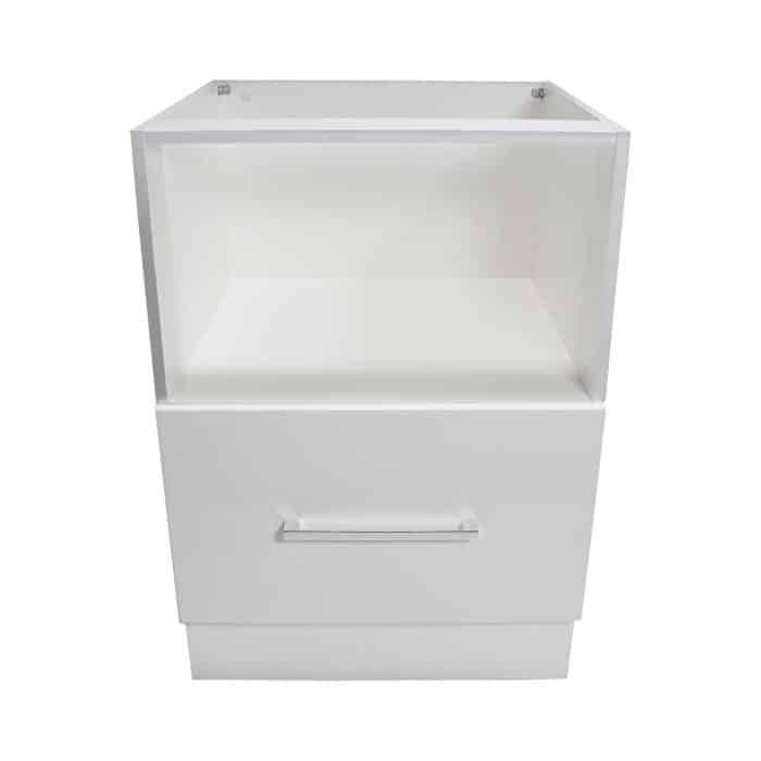 Kitchen Base Microwave Cabinet with Drawer - Image 3
