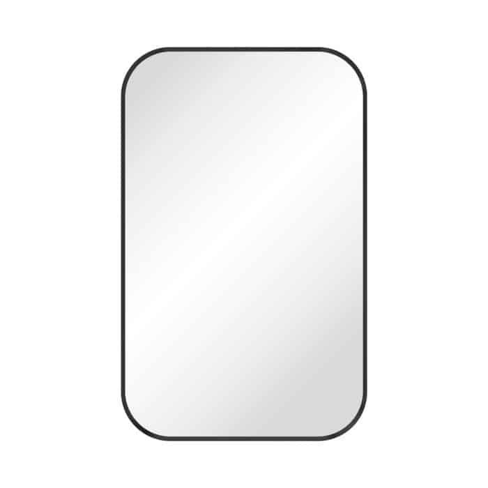 Tono Soft Square Framed Mirror, 500 x 800mm, 2 x Colours - Image 4