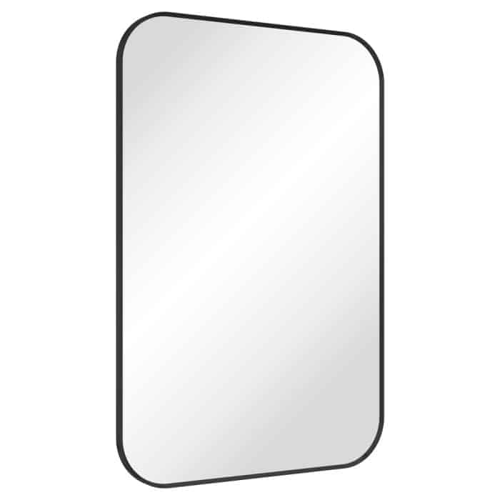 Tono Soft Square Framed Mirror, 600 x 900mm, 2 x Colours - Image 5