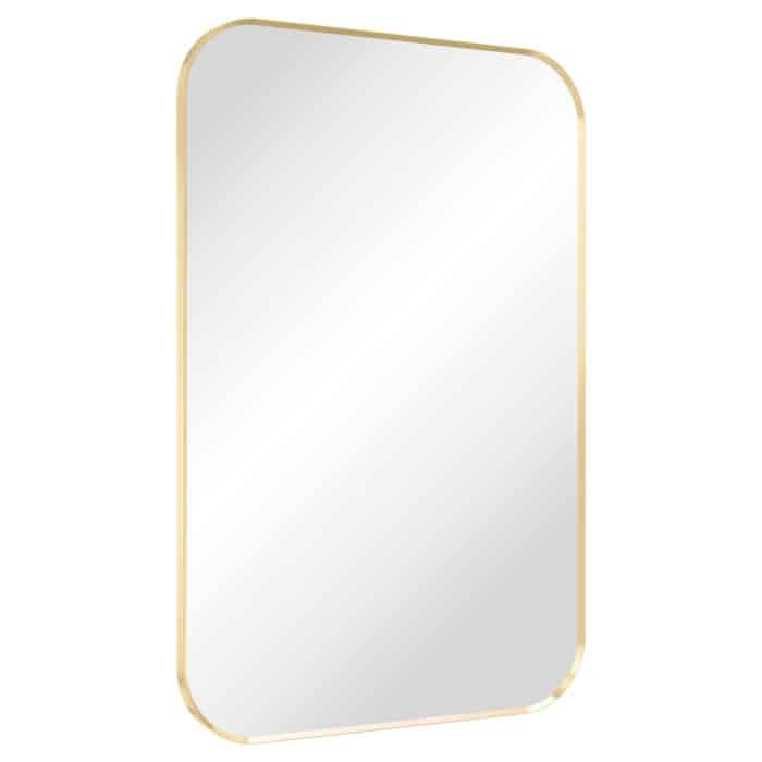 Tono Soft Square Framed Mirror, 600 x 900mm, 2 x Colours - Image 7