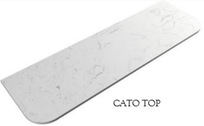 Carita Wall Hung, Including Flat Solid Surface Top - Image 13