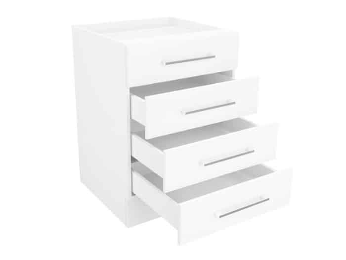 Kitchen Base Cupboard Four(4) Drawer 60cm