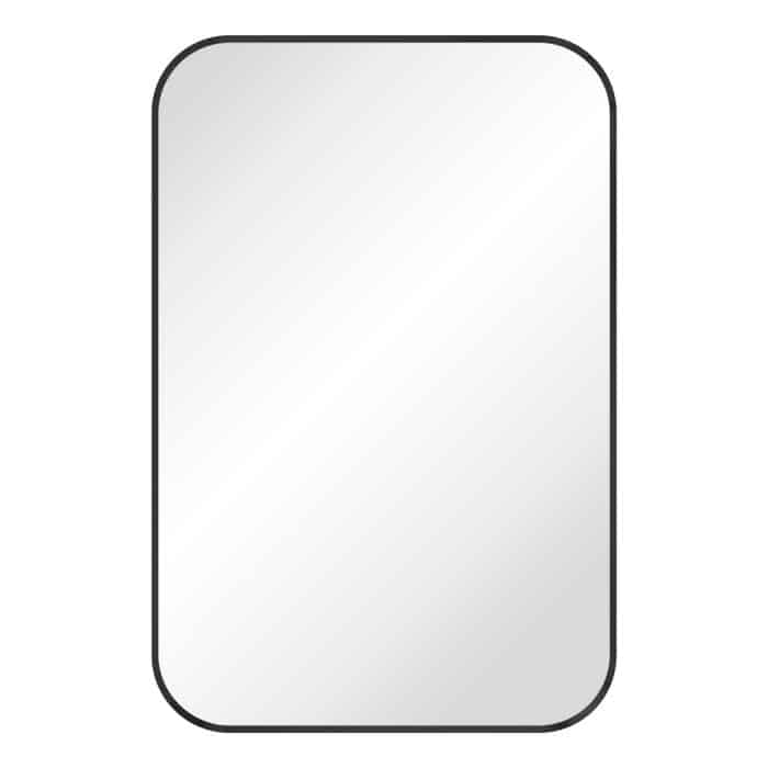 Tono Soft Square Framed Mirror, 600 x 900mm, 2 x Colours