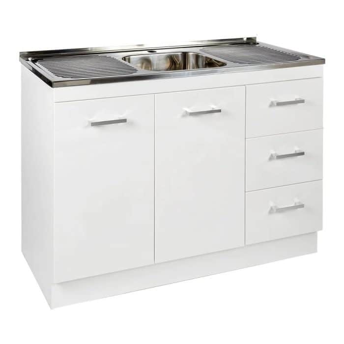 Kitchenette Sink & Cabinet