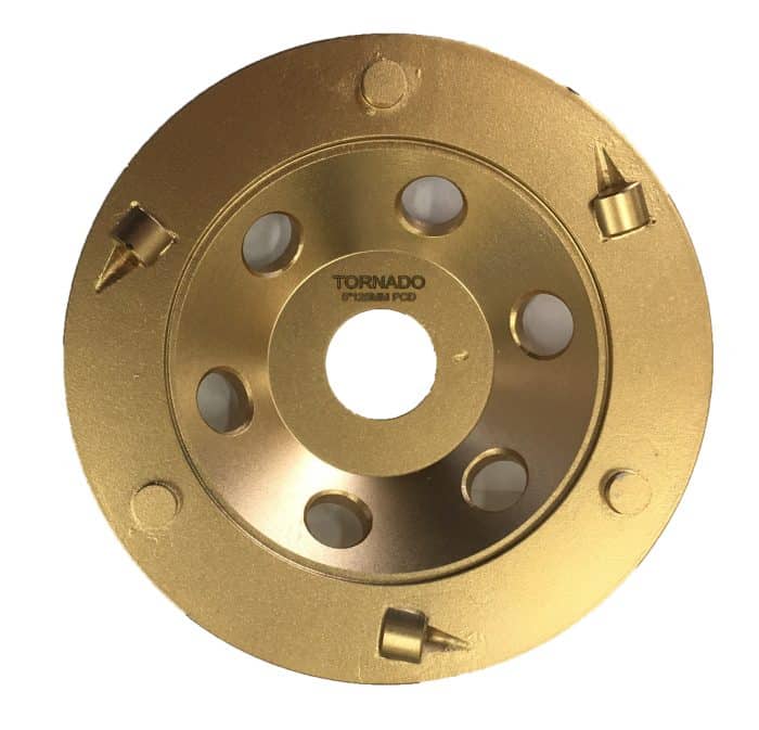 Diamond, 5" PCD cup wheel