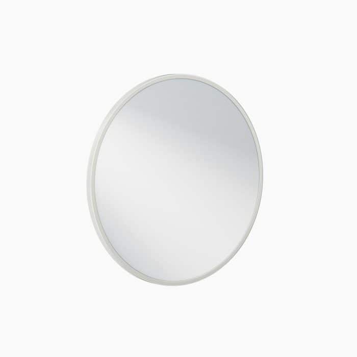 Brooklyn Round Mirror Brushed Nickel