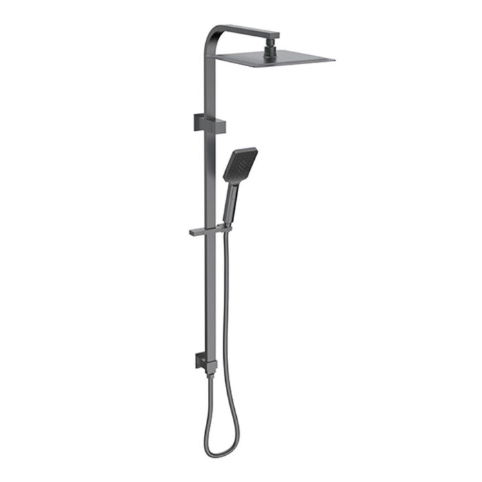 Sky Twin Shower, Rail Set, Square