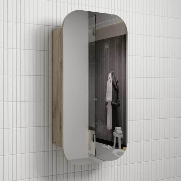 Vienna Shaving Cabinet, Mia Colour, 450x900