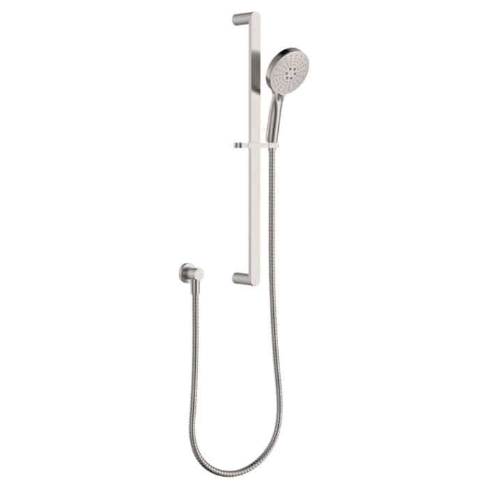 Empire Slim Rail Shower, Brushed Nickel