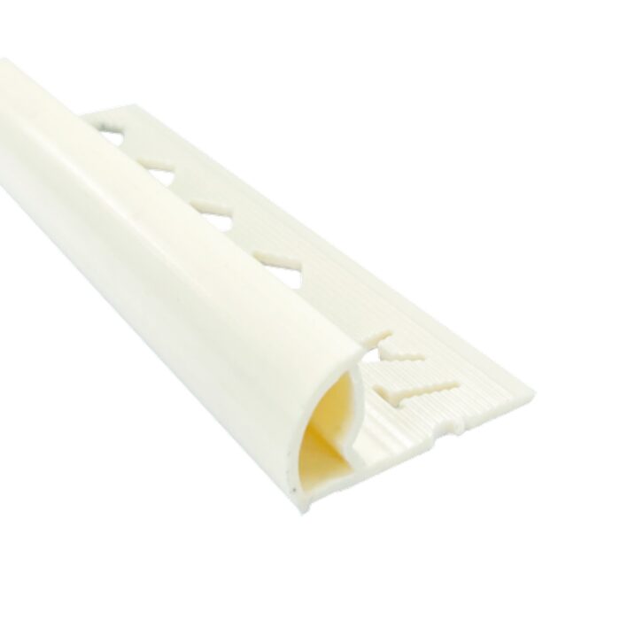 PVC Trade Round Edge  2.5lm White